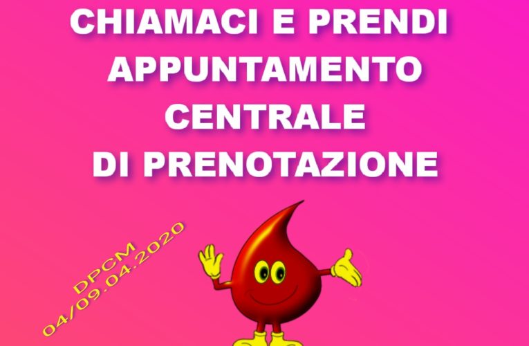 Maggio Solidale: Il Bisogno di Sangue non finisce mai…vieni a donare al SS.ma Trinità  di Sora