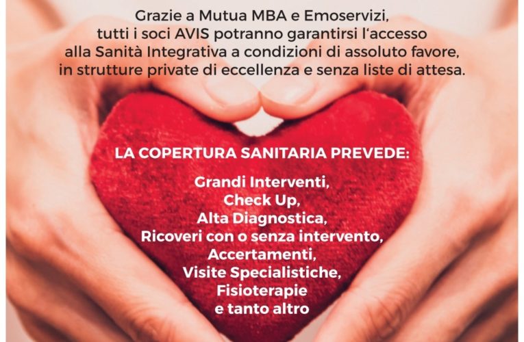 CONVENZIONE AVIS ED MBA , INSIEME PER LA TUA SERENITÀ